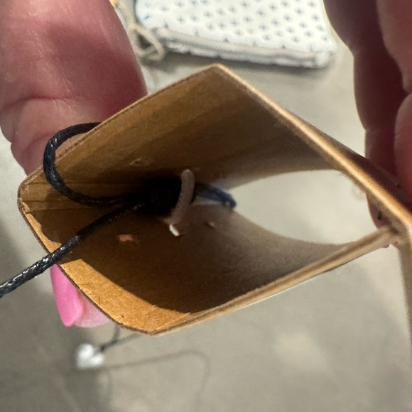 BRANDY MELVILLE Winter White Pouch w/ Red Heart Pattern& heart necklace combo❤️ - Picture 8 of 9